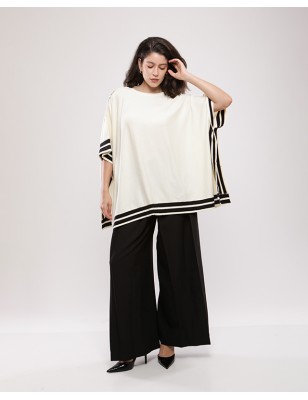 Poncho en laine AURORE