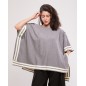 Poncho en laine AURORE
