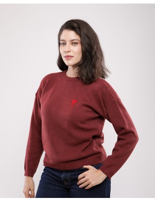 Pull en maille AMOUR&AMITIé