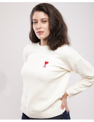 Pull en maille AMOUR&AMITIé