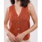 Gilet en maille Sans manches BOUKA