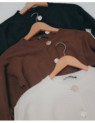 Gilet en laine boutonnés RIVA