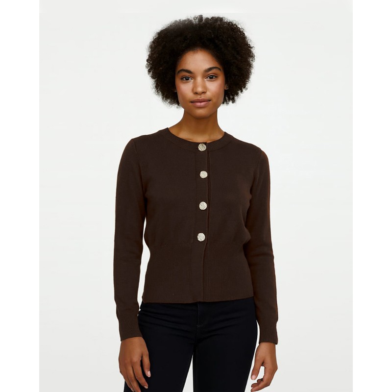 Gilet en laine boutonnés RIVA