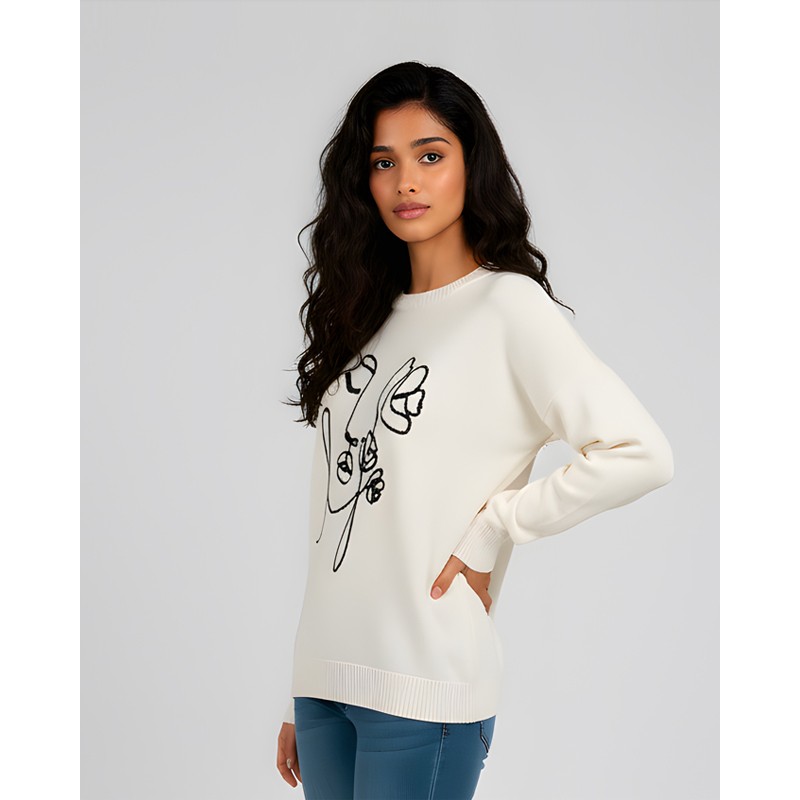 Pull oversize femme FACE Pull oversize femme FACE