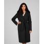 Manteau femme à capuche ceinturé ESTELLE
