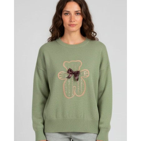 Pull oversize noir femme RIVALA