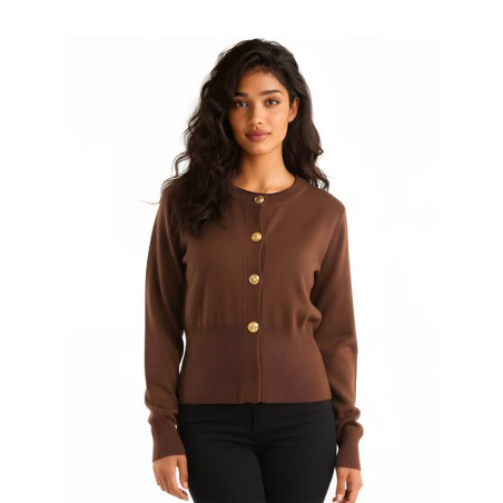 Gilet en laine boutonnés RIVA