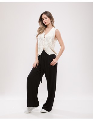 Gilet en laine boutonnés BOUKA