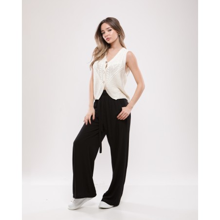 Gilet en laine boutonnés BOUKA