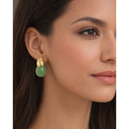 Boucles d'oreilles AQUA
