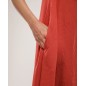 Robe longue col V sans manches – Élégance Naturelle Robe longue col V sans manches – Élégance Naturelle