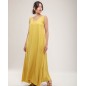 Robe longue col V sans manches – Élégance Naturelle Robe longue col V sans manches – Élégance Naturelle