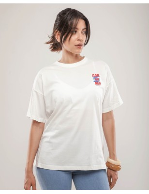 T-shirt imprimé poissons