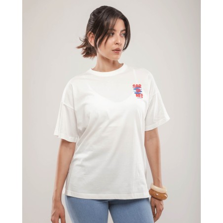 T-shirt imprimé poissons