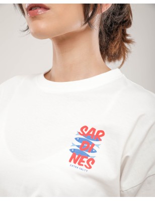T-shirt imprimé poissons