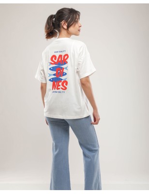T-shirt imprimé poissons