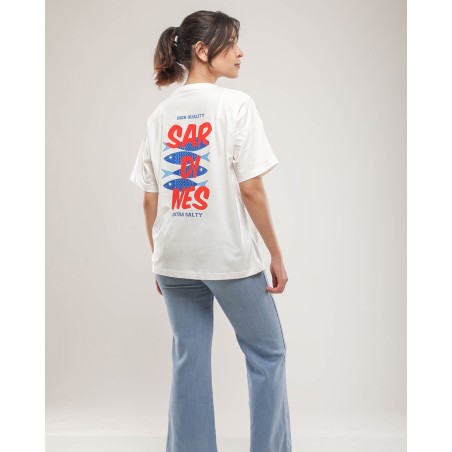 T-shirt imprimé poissons