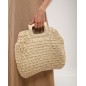 Sac en Raphia Tressé