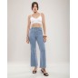 Jean Large Femme – Bleu Clair Jean Large Femme – Bleu Clair