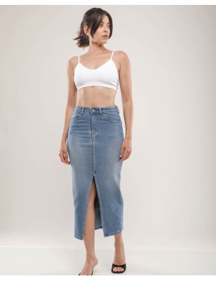 Jupe Longue en Jean Femme
