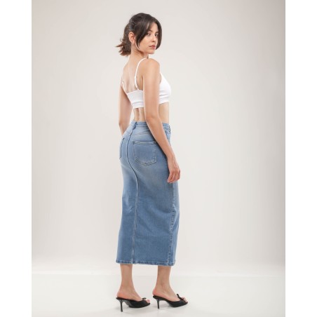 Jupe Longue en Jean Femme