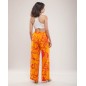 Pantalon large imprimé