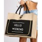 Cabas week-end en jute – Chic & pratique