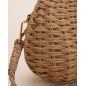 Sac Panier en Rotin Tressé