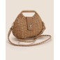 Sac Panier en Rotin Tressé