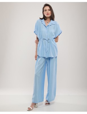 Ensemble veste et pantalon Bleu