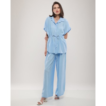 Ensemble veste et pantalon Bleu