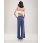 Pantalon Large Brodé Pantalon Large Brodé