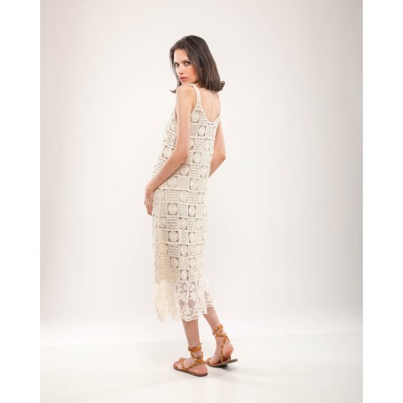 Robe longue Crochet