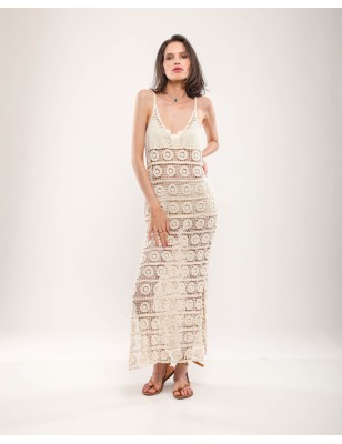 Robe de Plage en Crochet
