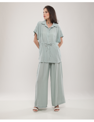 Ensemble veste et pantalon Bleu