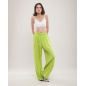 Pantalon Large en lin melangé