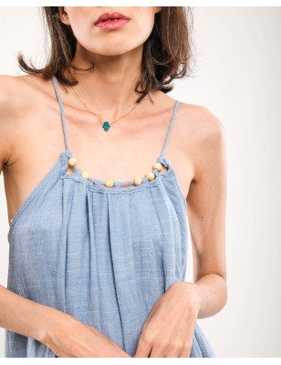 copy of Robe Bretelles Bleu