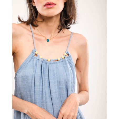 copy of Robe Bretelles Bleu