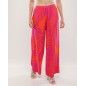 Pantalon large imprimé