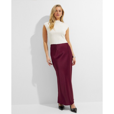 Jupe Maxi en Satin MIRANDA