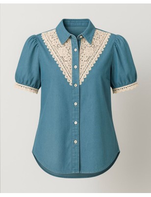 Chemise Denis Bleu