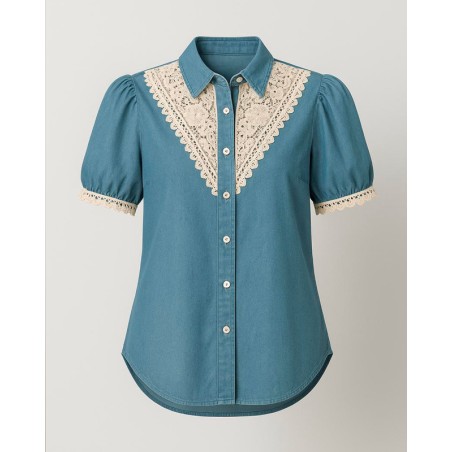 Chemise Denis Bleu