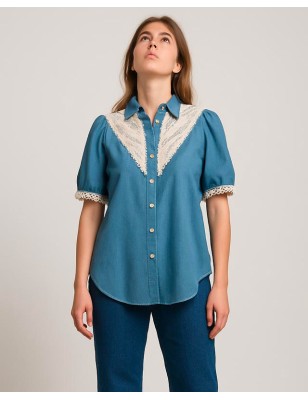 Chemise Denis Bleu
