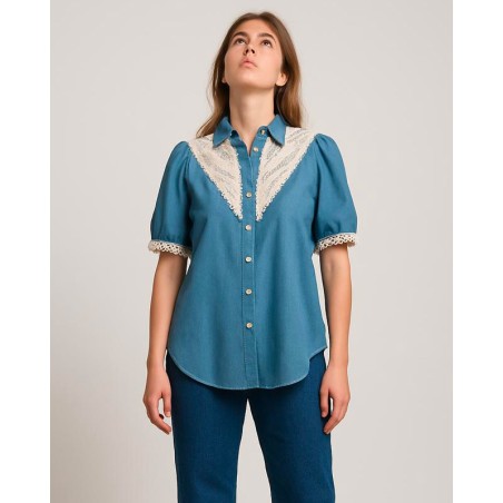 Chemise Denis Bleu