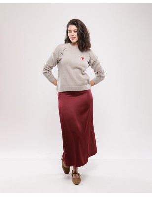 Jupe Maxi en Satin MIRANDA