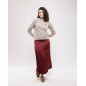 Jupe Maxi en Satin MIRANDA Jupe Maxi en Satin MIRANDA