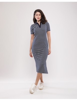 Robe  marin CLARA demi manches