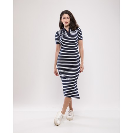 Robe  marin CLARA demi manches