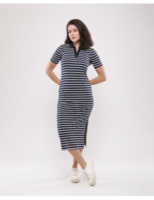 Robe  marin CLARA demi manches