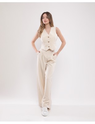 Ensemble à rayures femme VELA